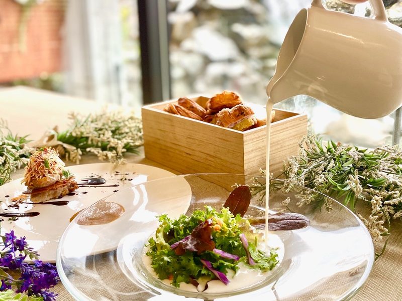レストランのお料理