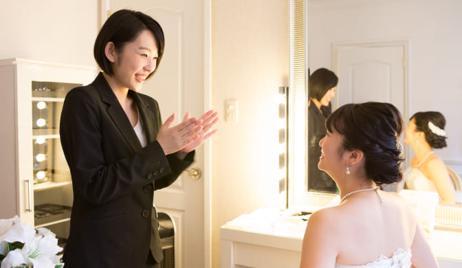 ヘアメイク&お支度