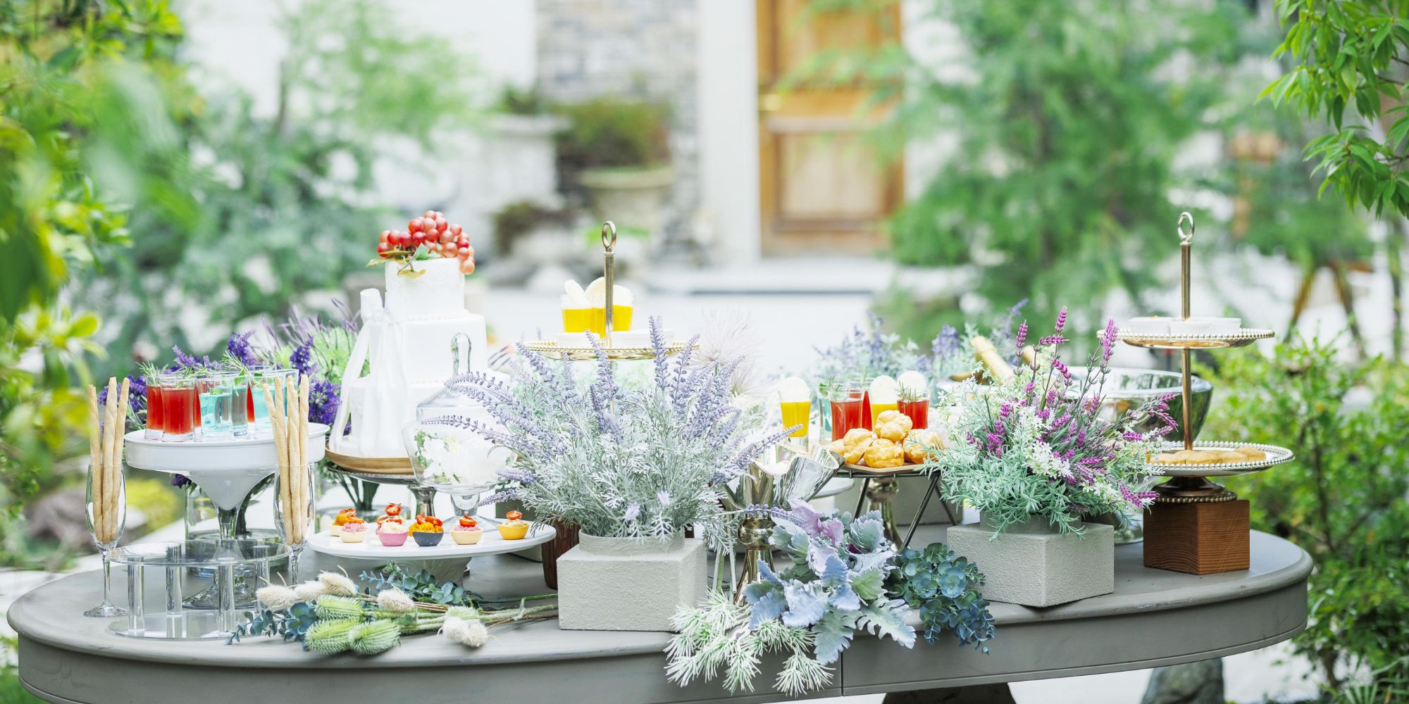 挙式の後のウェルカムパーティー