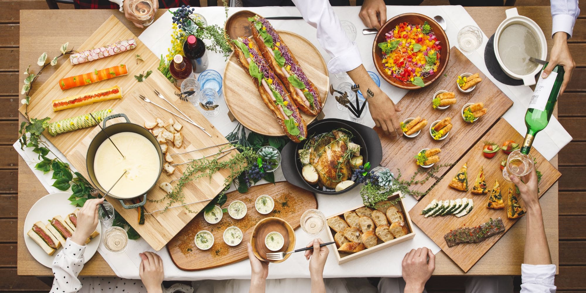 二部式パーティ