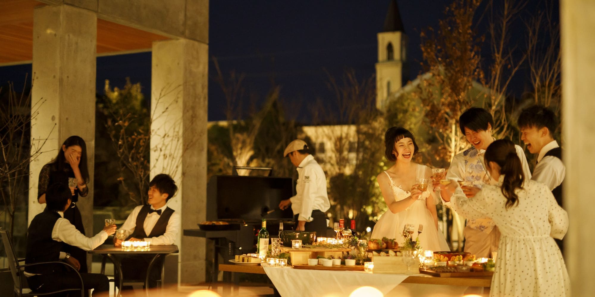 二部式パーティ