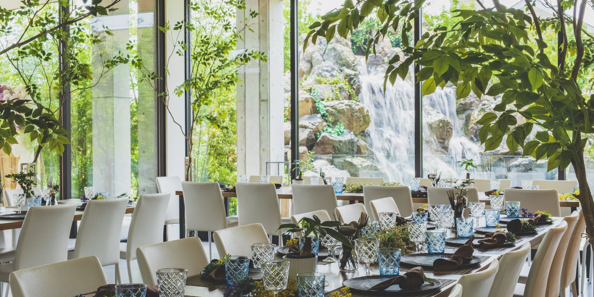 小さな森の中のプライベートパーティー