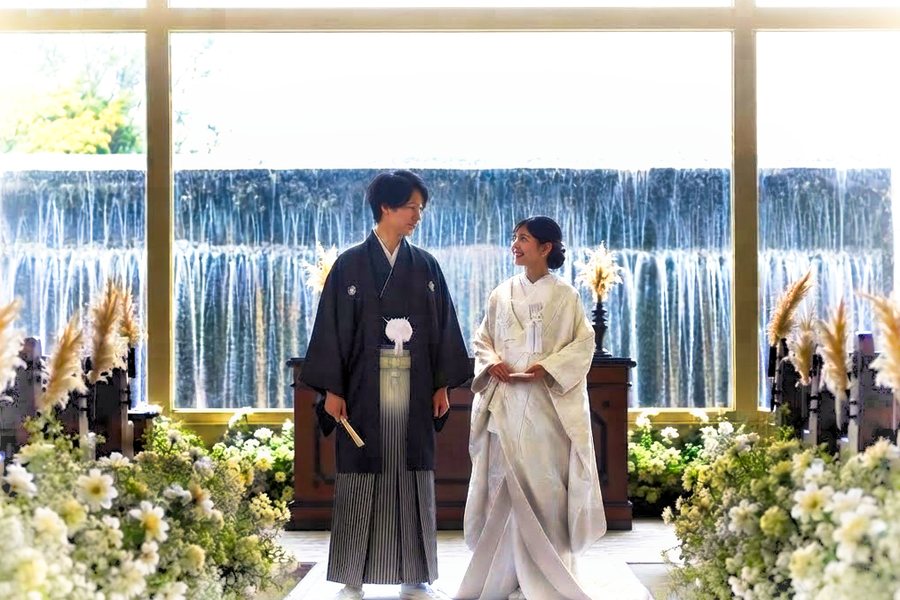 スーベニールでの和装の結婚式