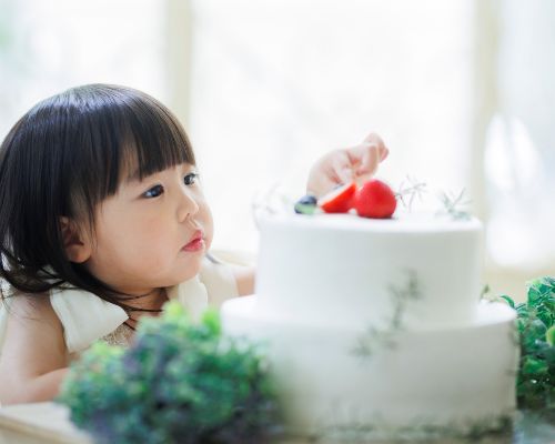 シェフお手製の自慢のスイーツ